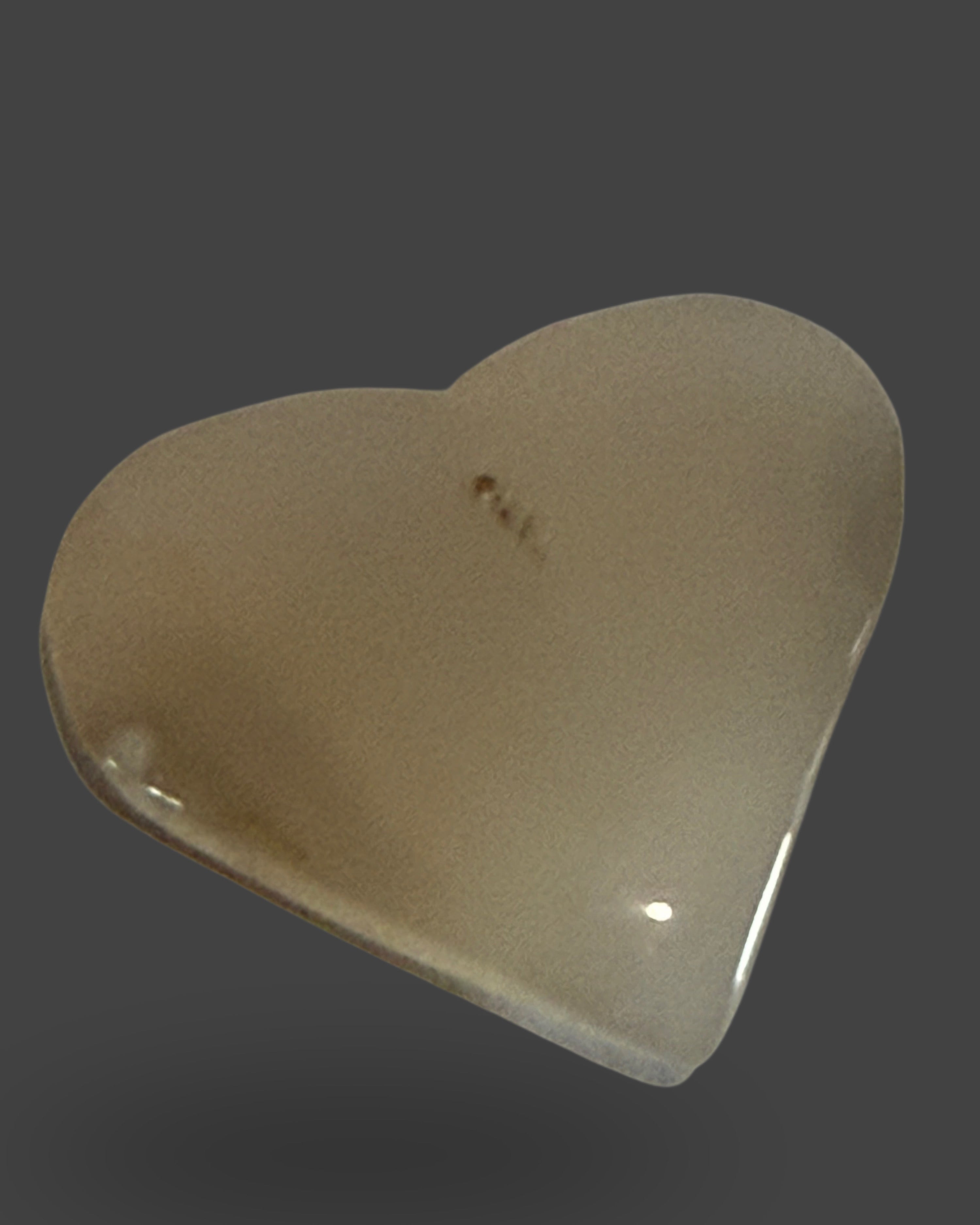 Flower Agate Heart - 2 Inches