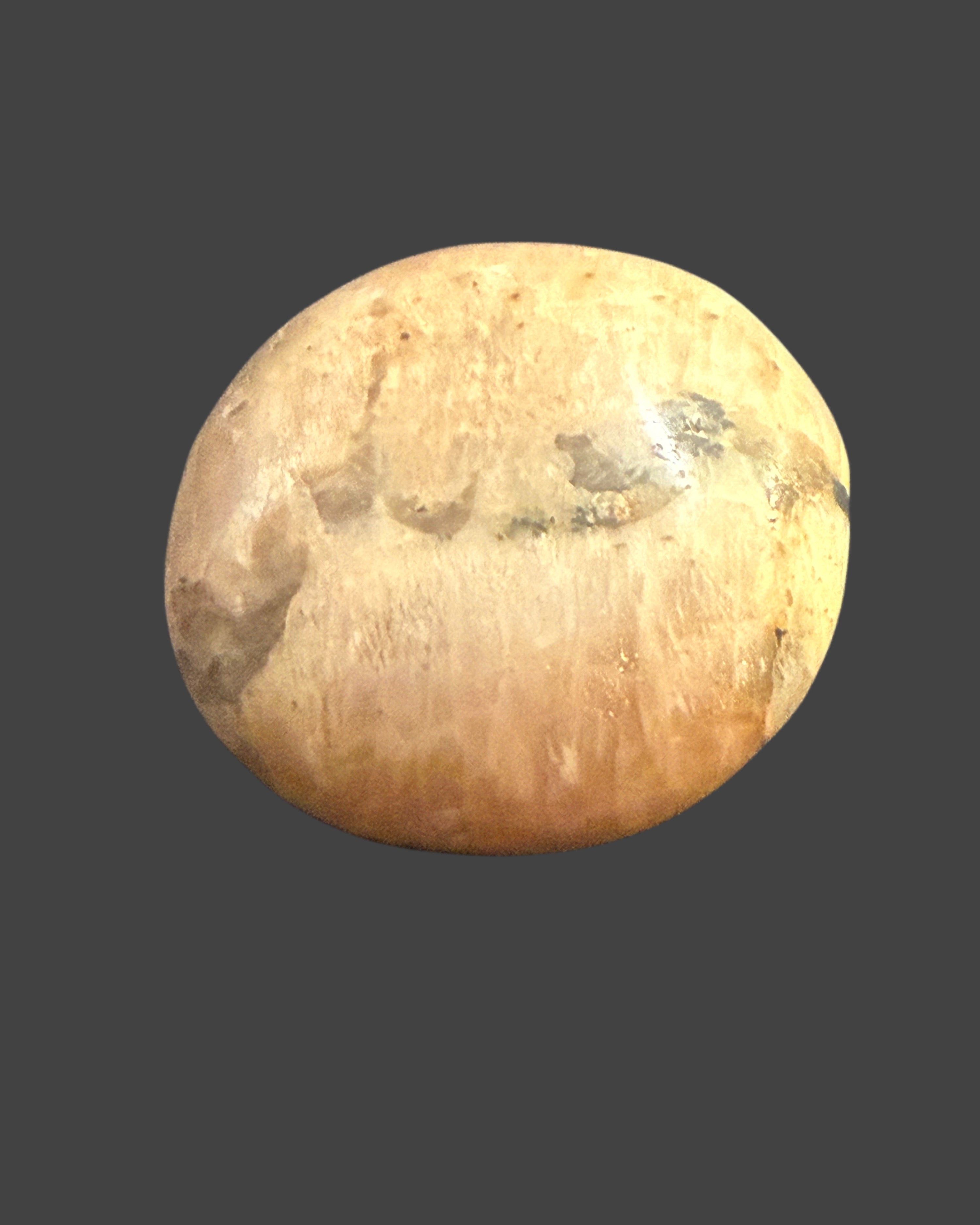 Peach Moonstone Palm Stone - 2 Inches