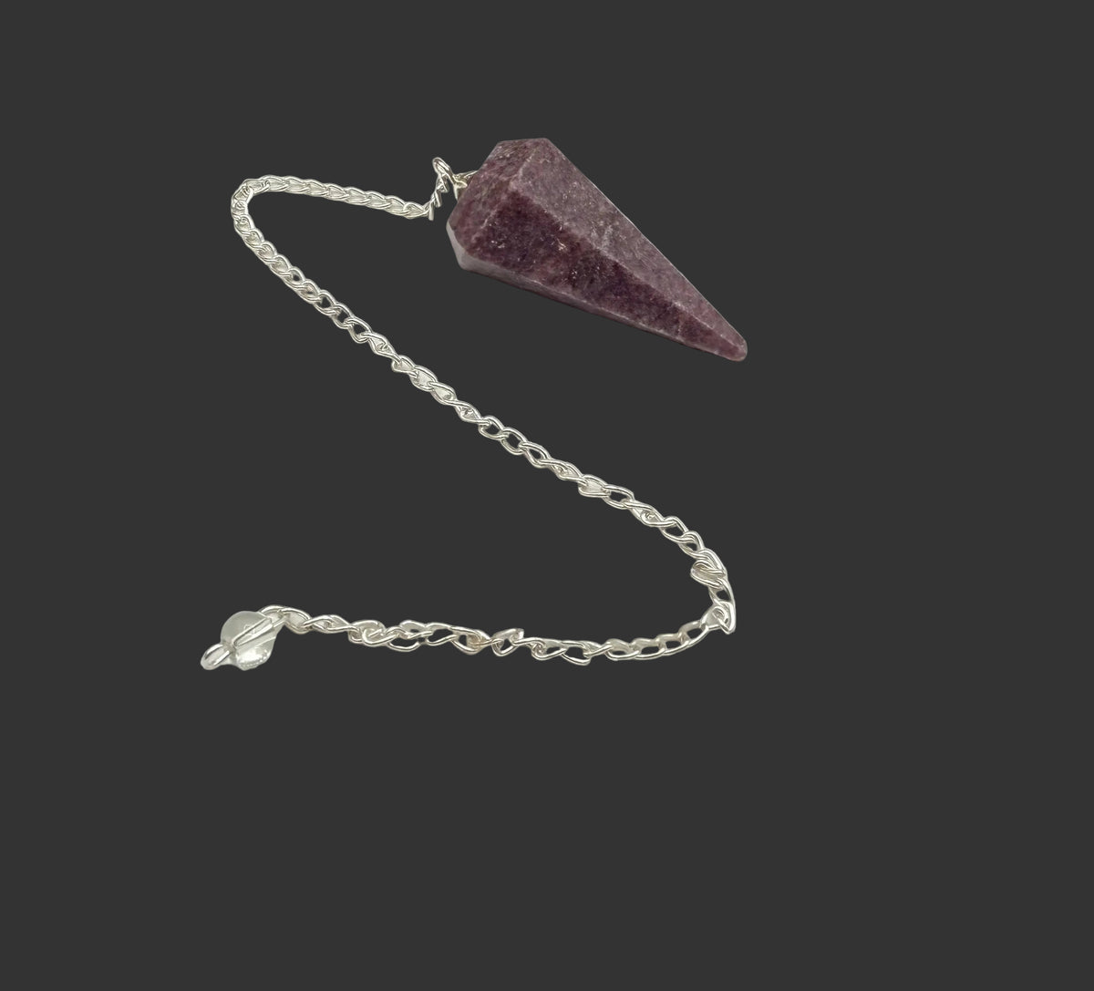 lepidolite pendulum
