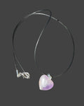 Amethyst Heart Necklace