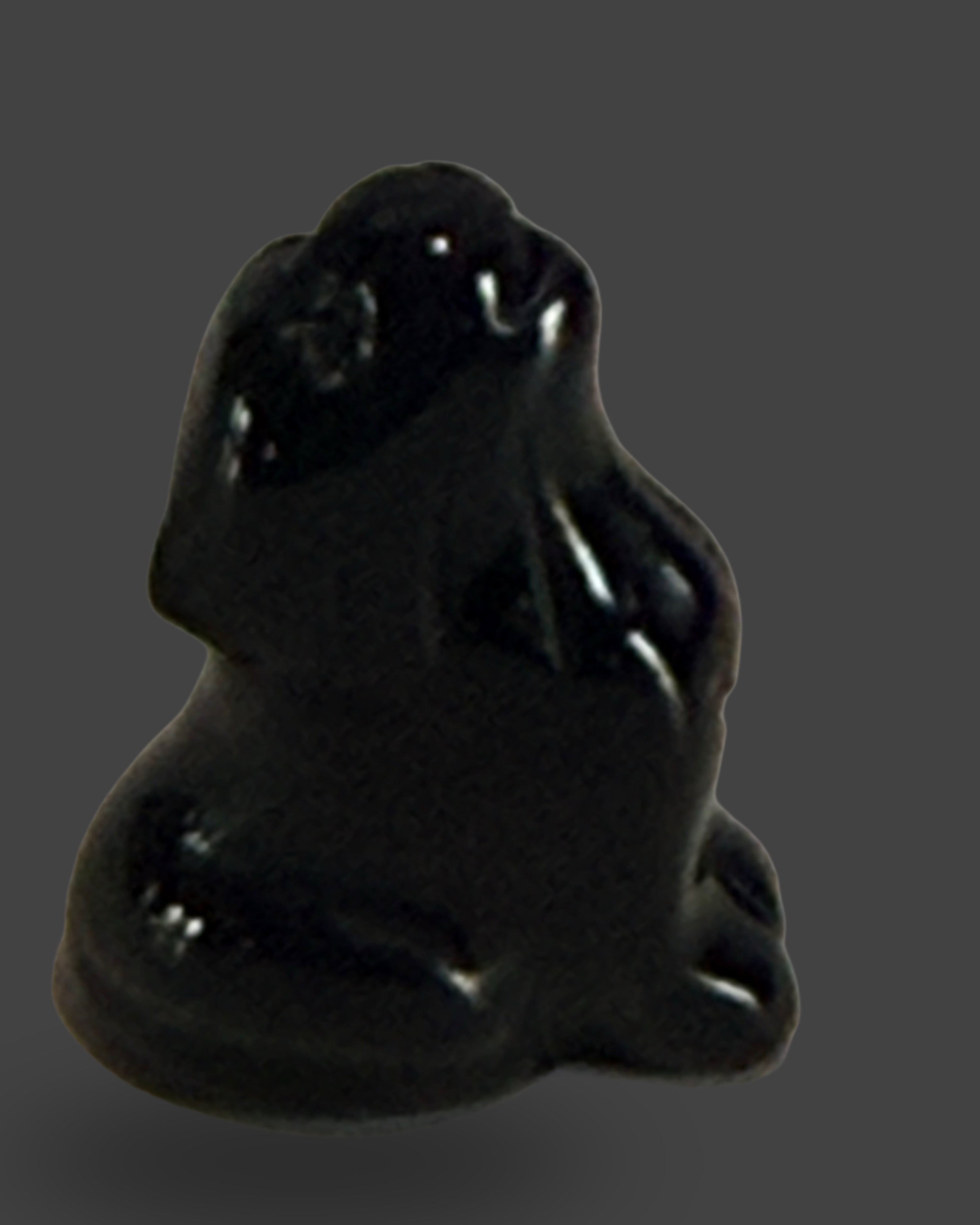 1" Natural Crystal Wolf