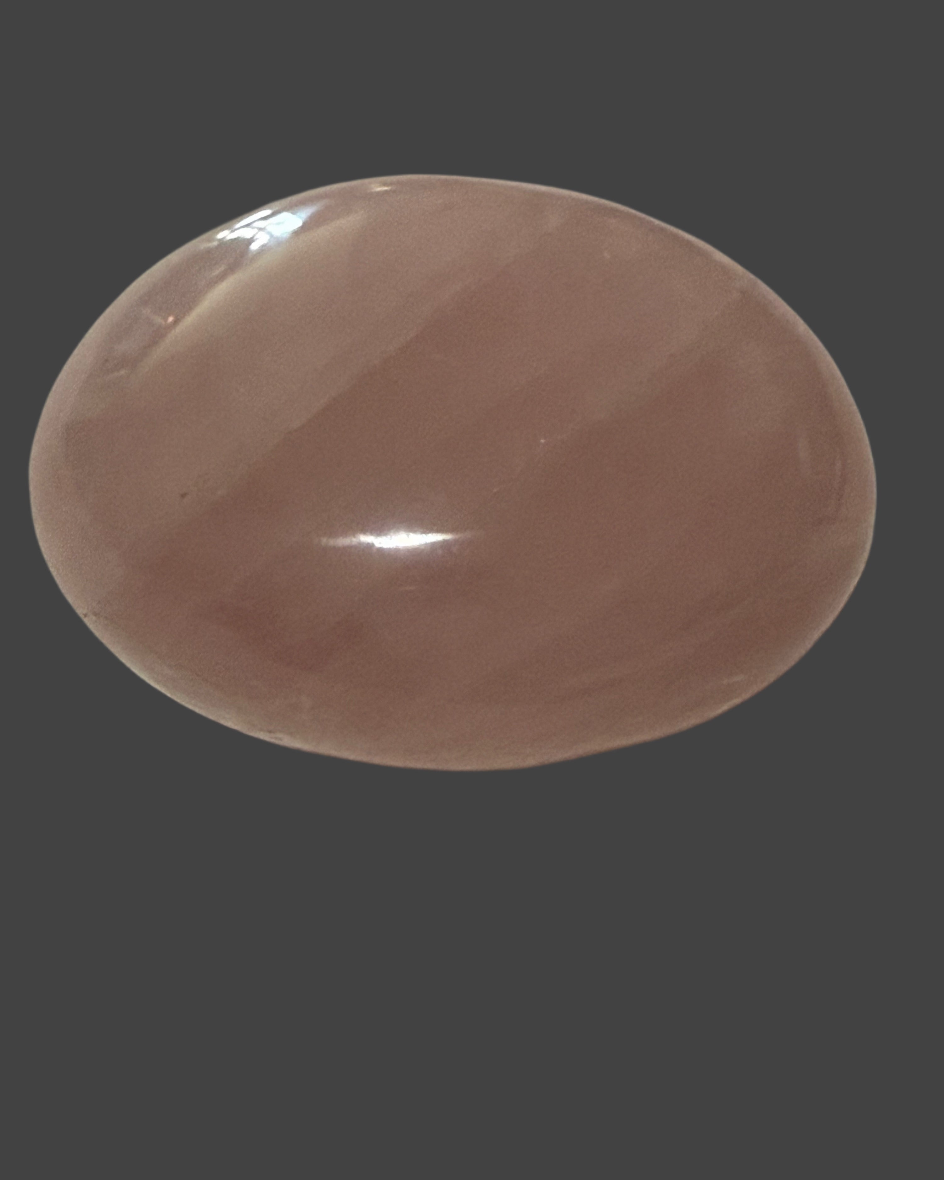 Rose Quartz Palm Stone - 2.5 inches