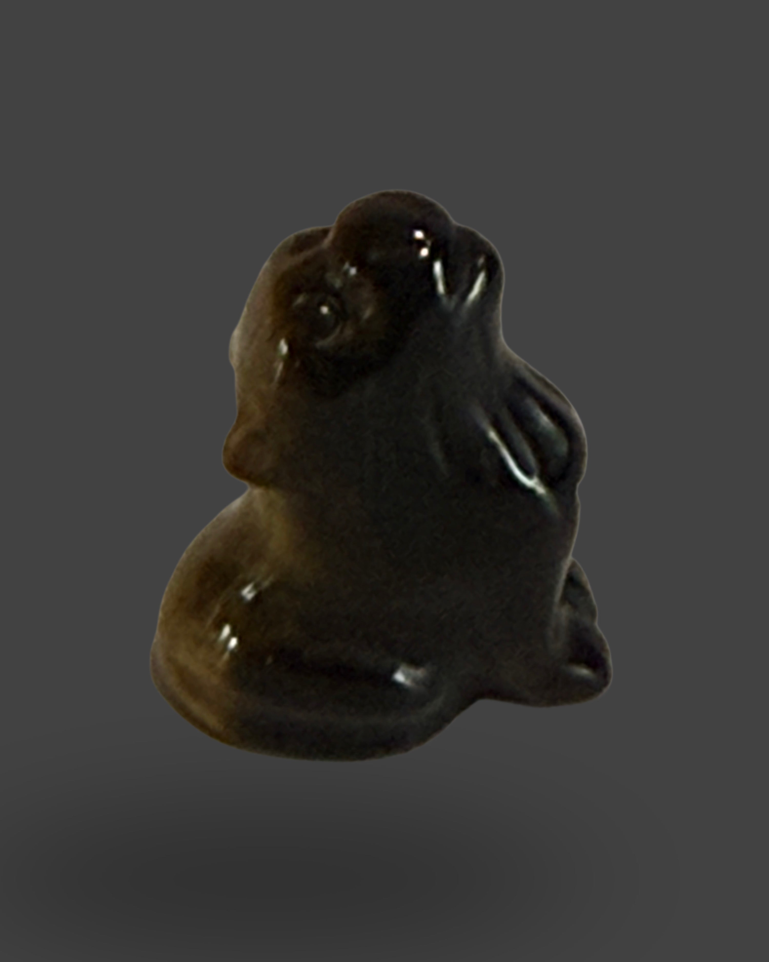 1" Natural Crystal Wolf
