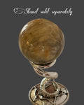 Black Moonstone Sphere - 40 mm