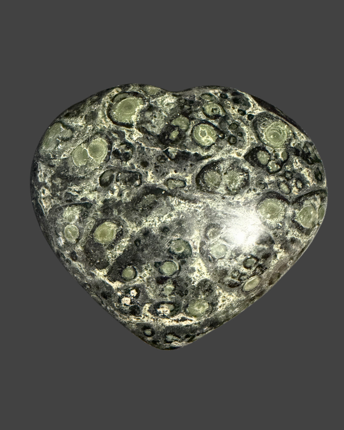 Kambaba Jasper Heart