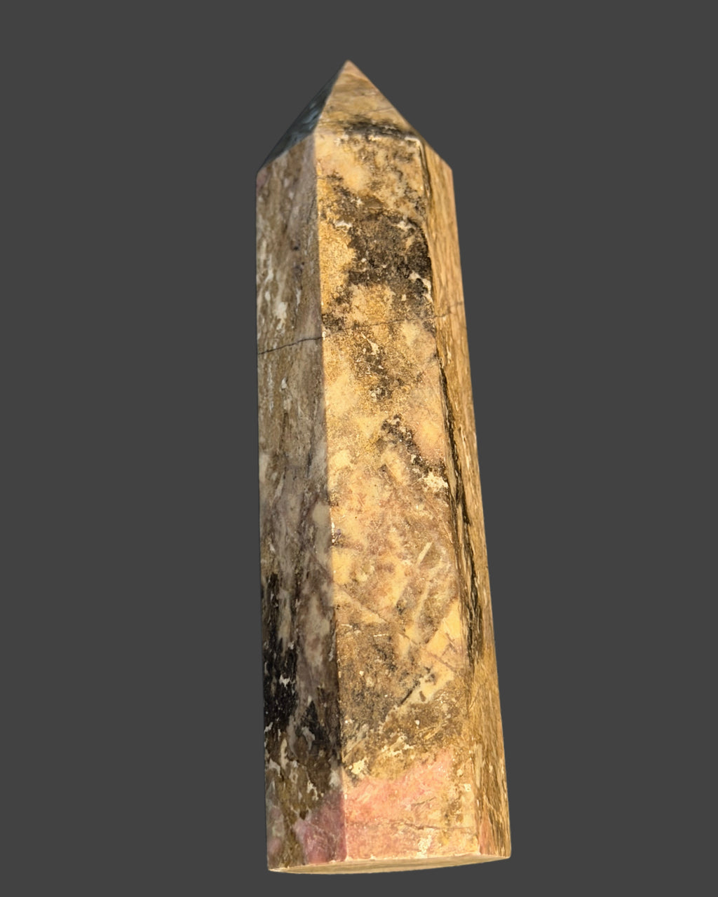 Rhodonite Tower - 4 Inches