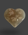 Flower Agate Heart - 2 Inches