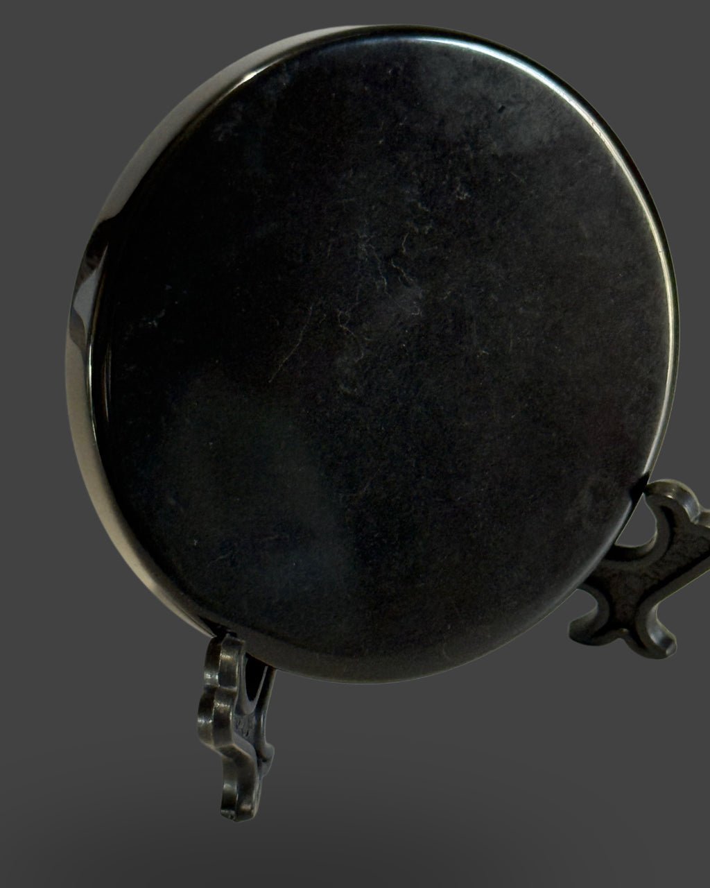 Black Obsidian Scrying Mirror