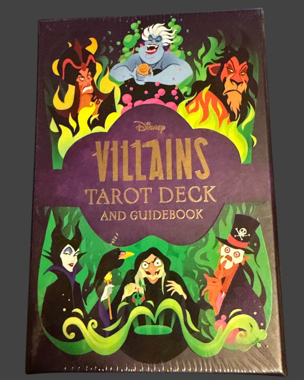 Disney Villains Tarot Deck & Guidebook