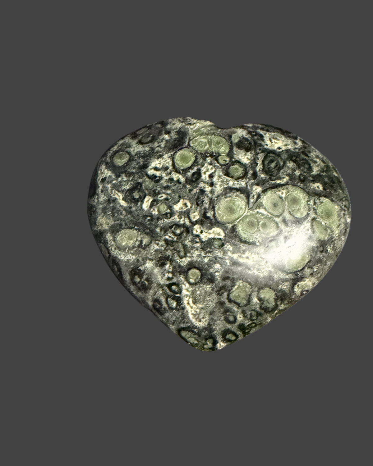 Kambaba Jasper Heart