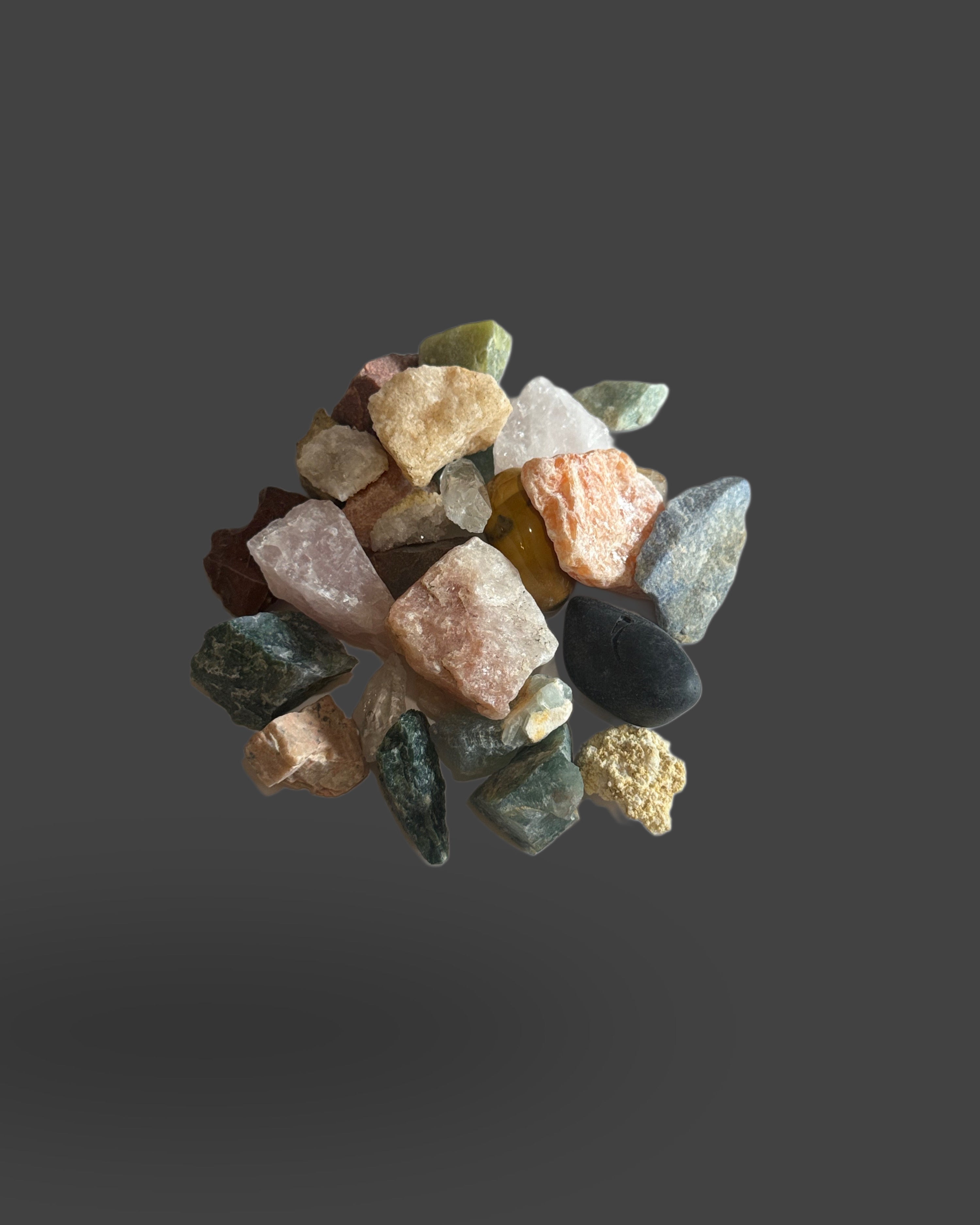Veiled Stone & Seal Bundle - Mystery Crystal & Sticker Set