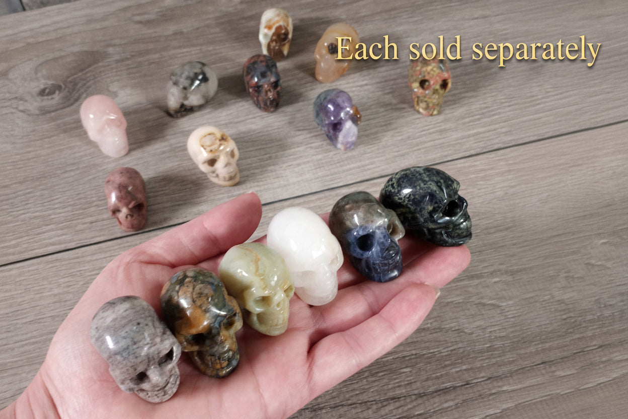 Crystal Skull – 40mm Medium Carving