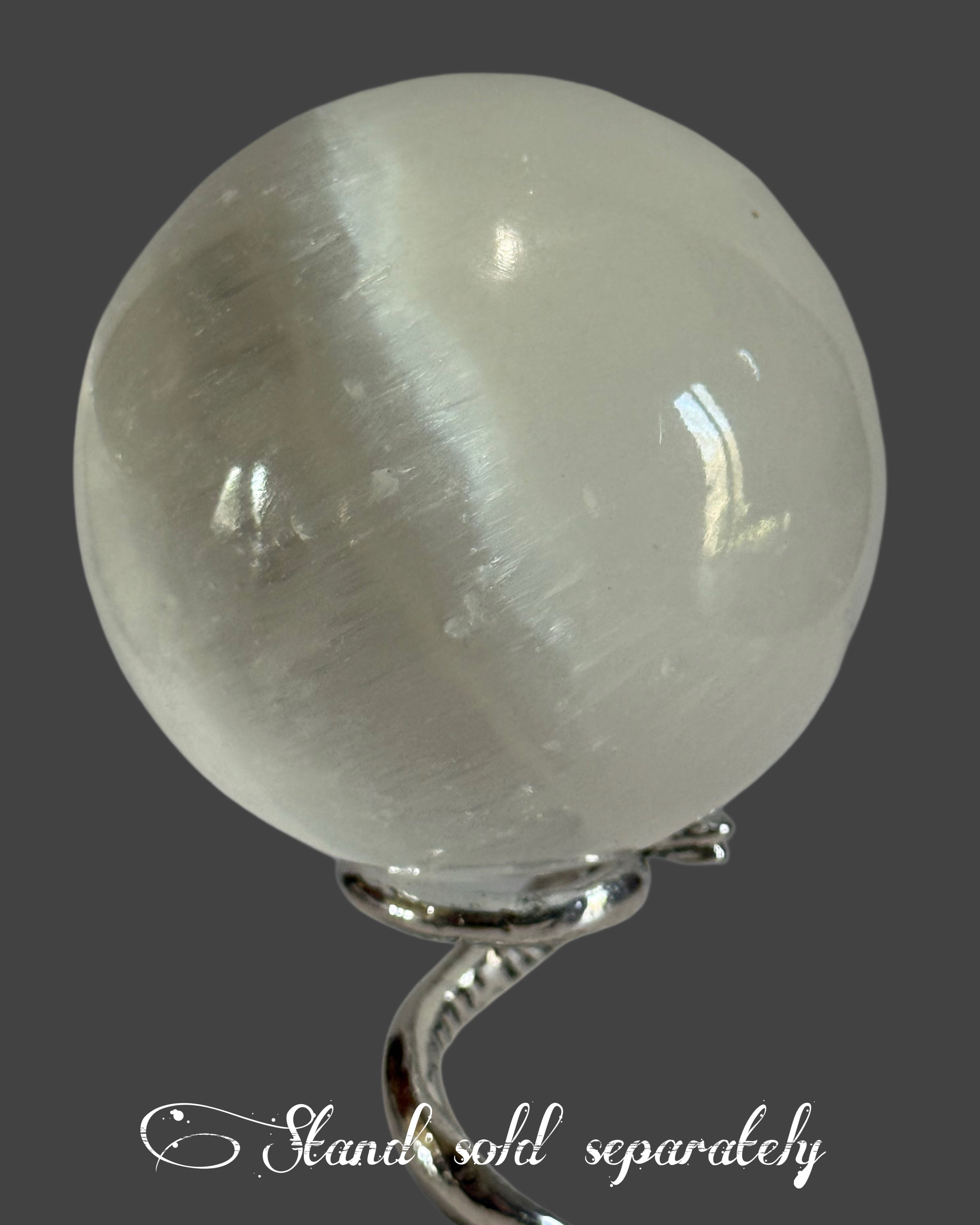 Selenite Sphere - 55 mm