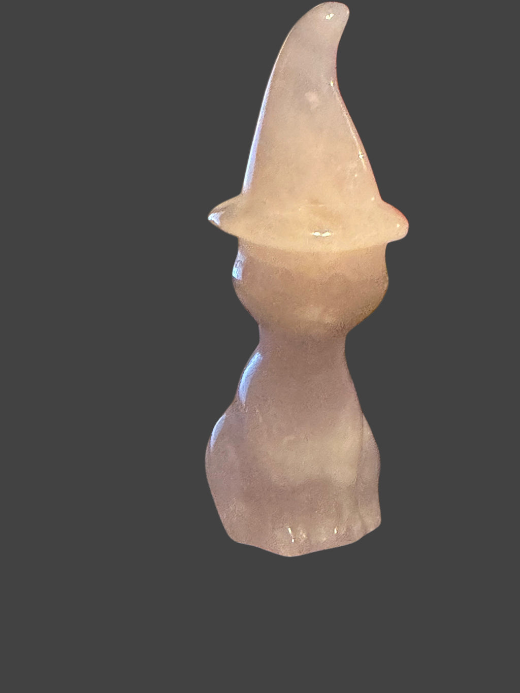 Carved Witch Cat Familiar