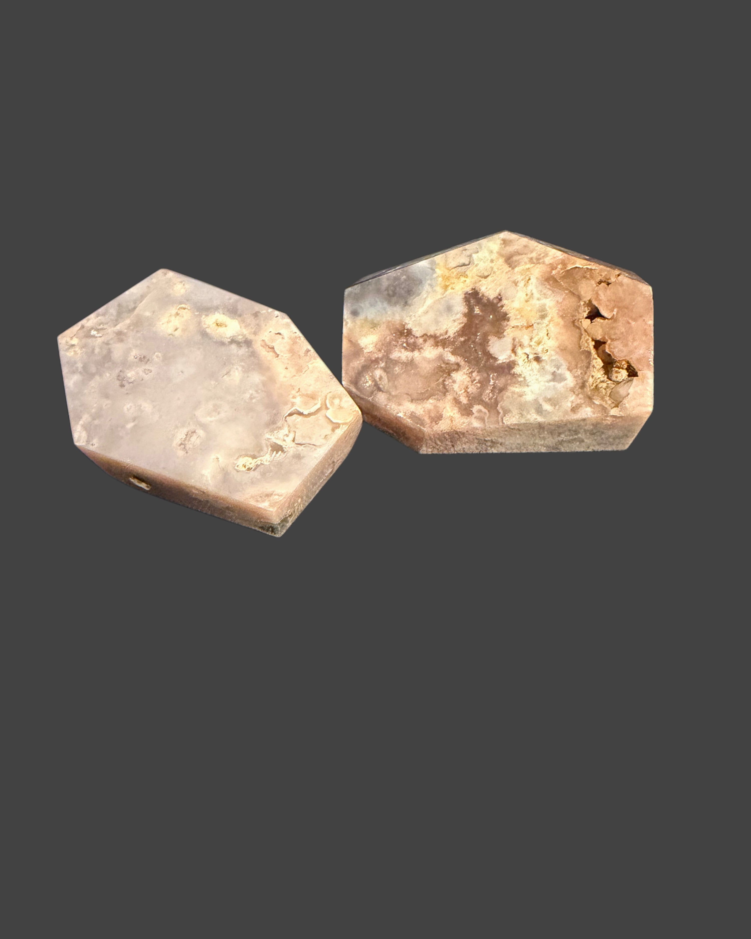 Flower Agate Freeform - Approx 2 Inches