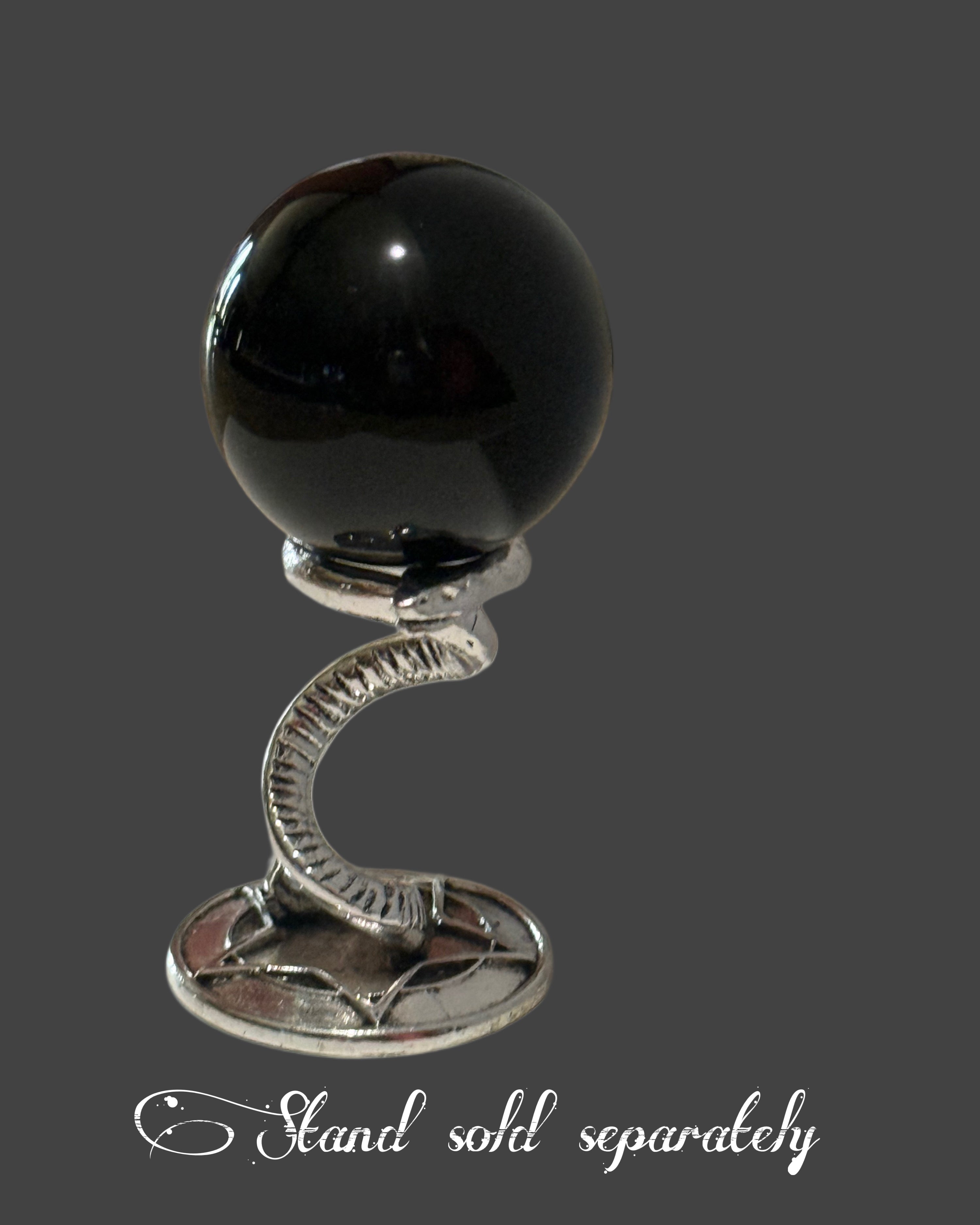 Black Obsidian Sphere - 40 mm