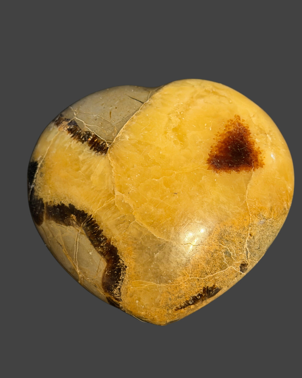 Septarian Heart
