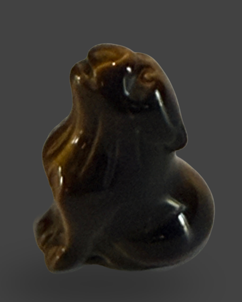 1" Natural Crystal Wolf