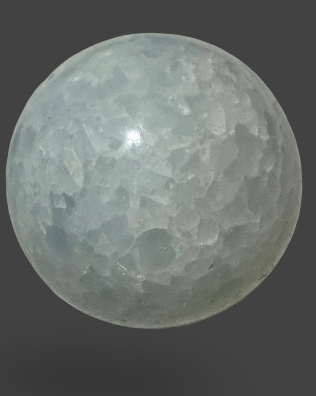 Blue Calcite Sphere - 55 mm