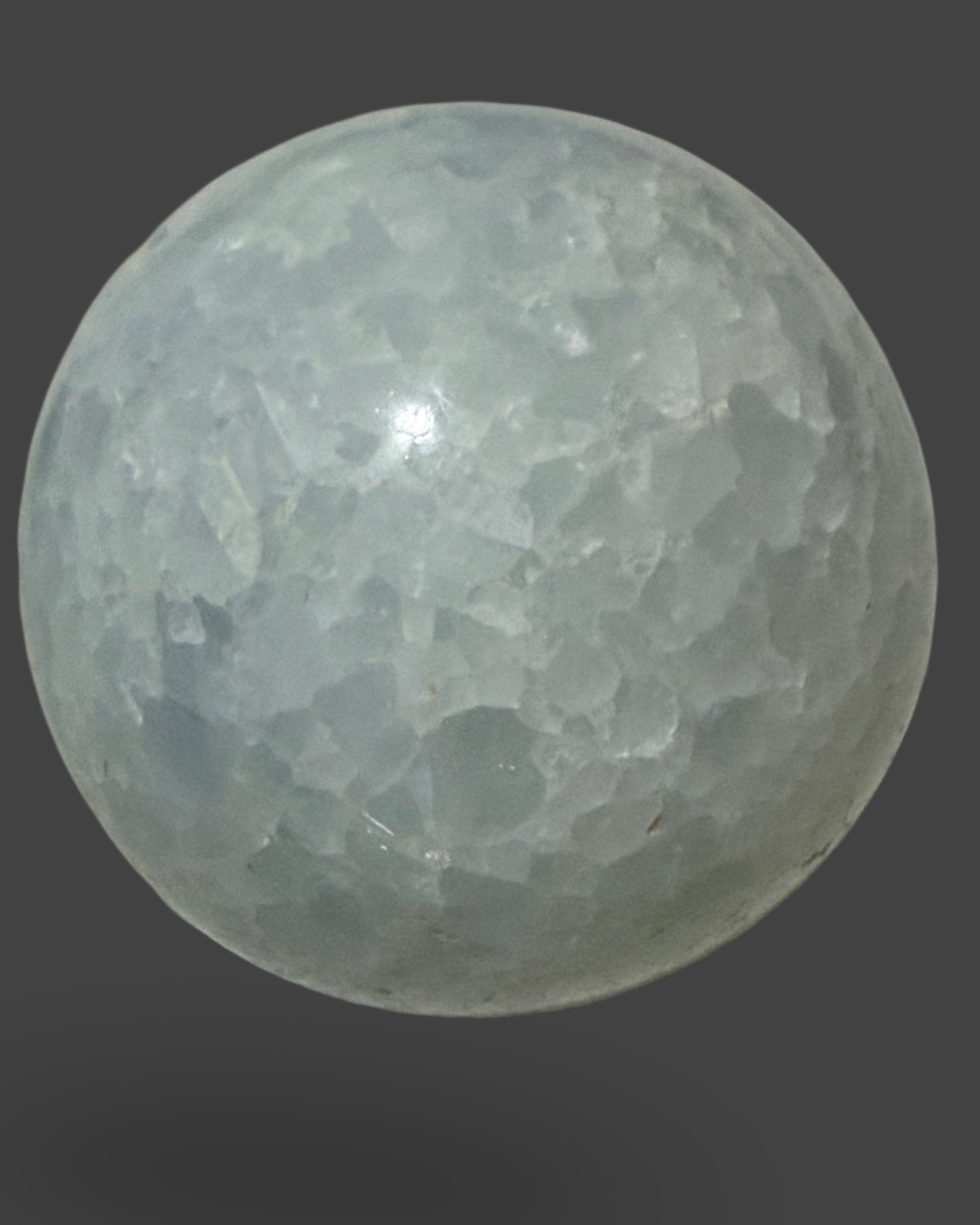 Blue Calcite Sphere - 55 mm