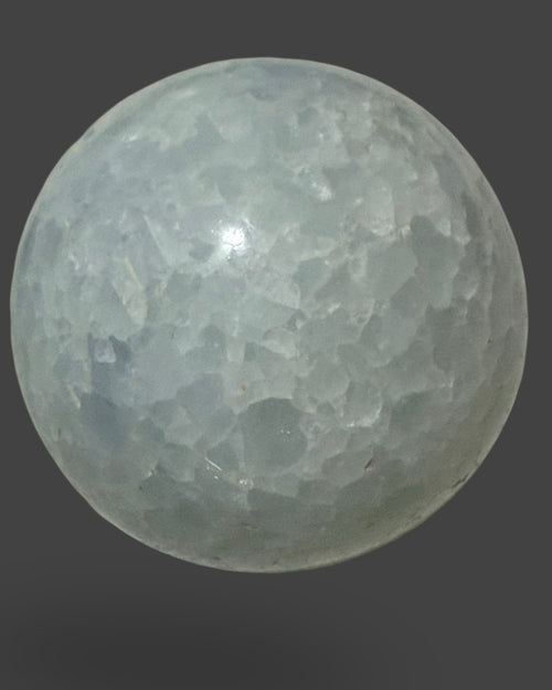 Blue Calcite Sphere - 55 mm