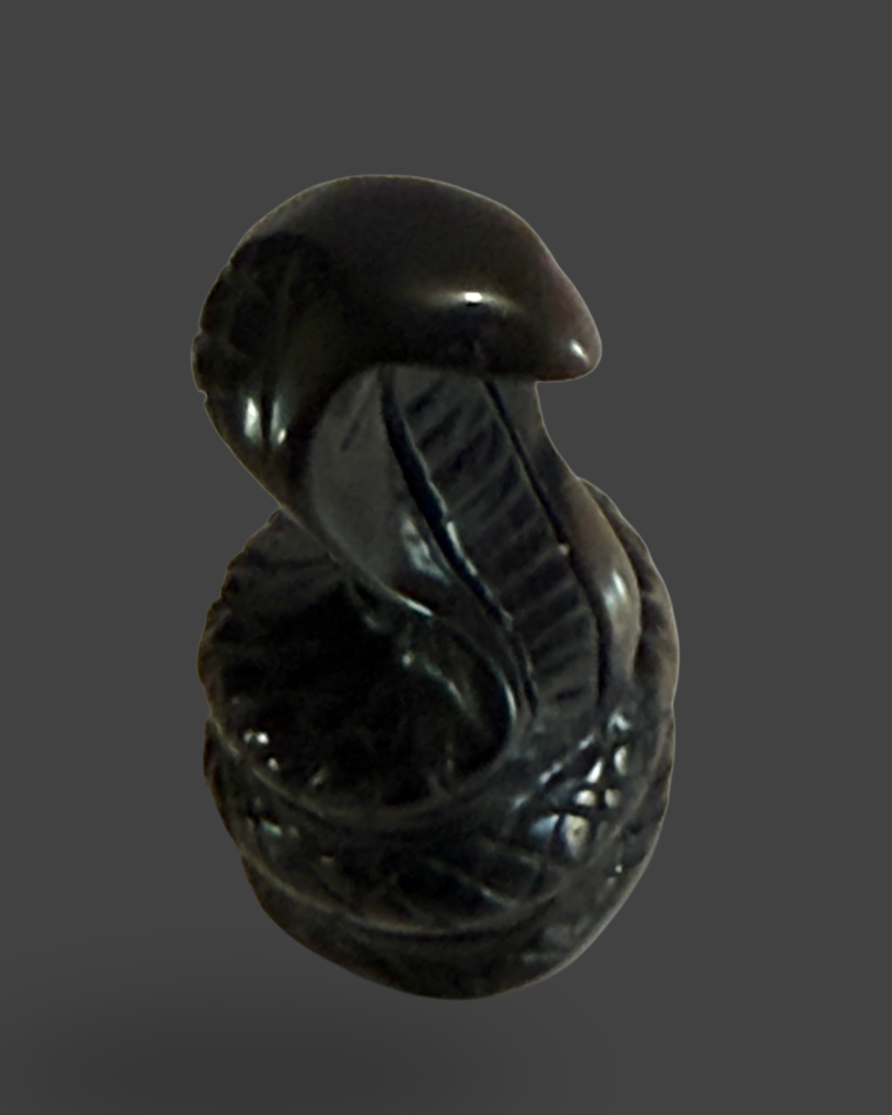 Silver Sheen Obsidian Cobra