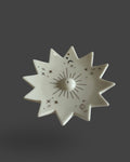 Sun Incense Holder - Celestial Ceramic