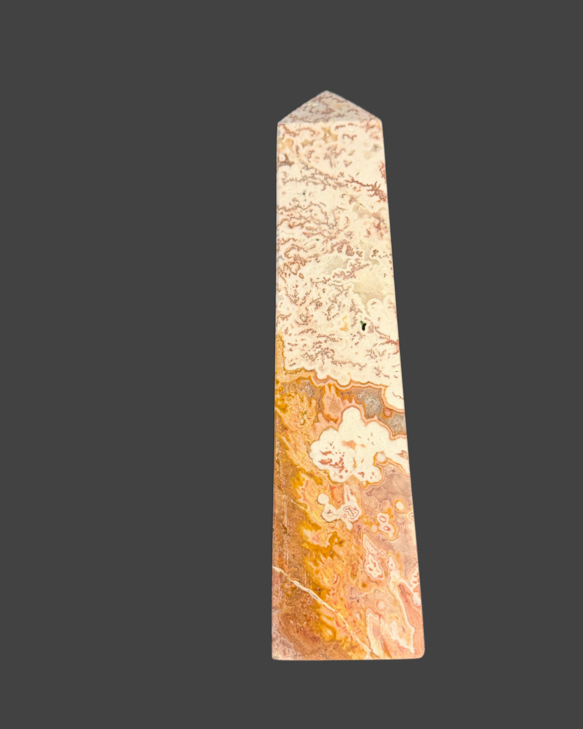 Crazy Lace Agate Tower