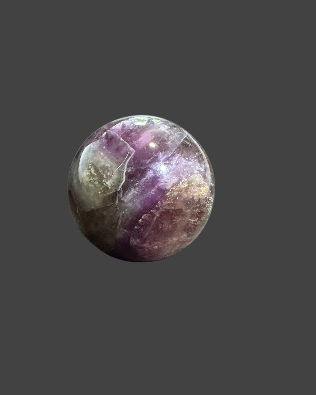 Rainbow Fluorite Sphere - 50mm