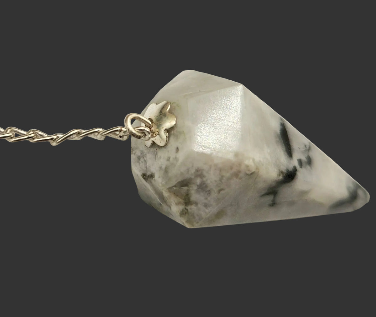 rainbow moonstone pendulum