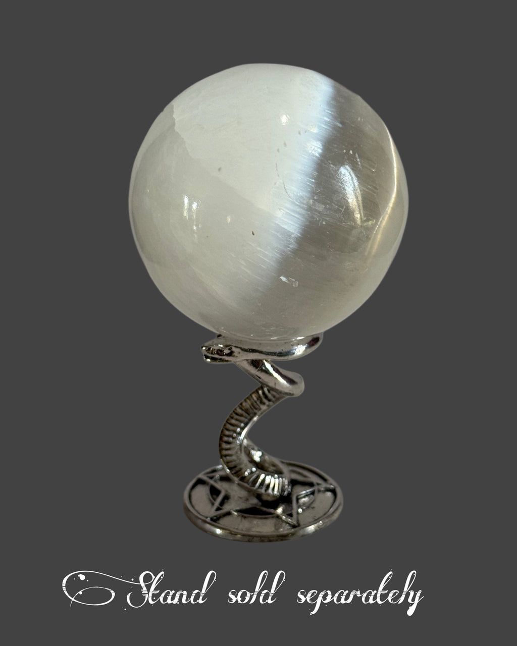 Selenite Sphere - 55 mm
