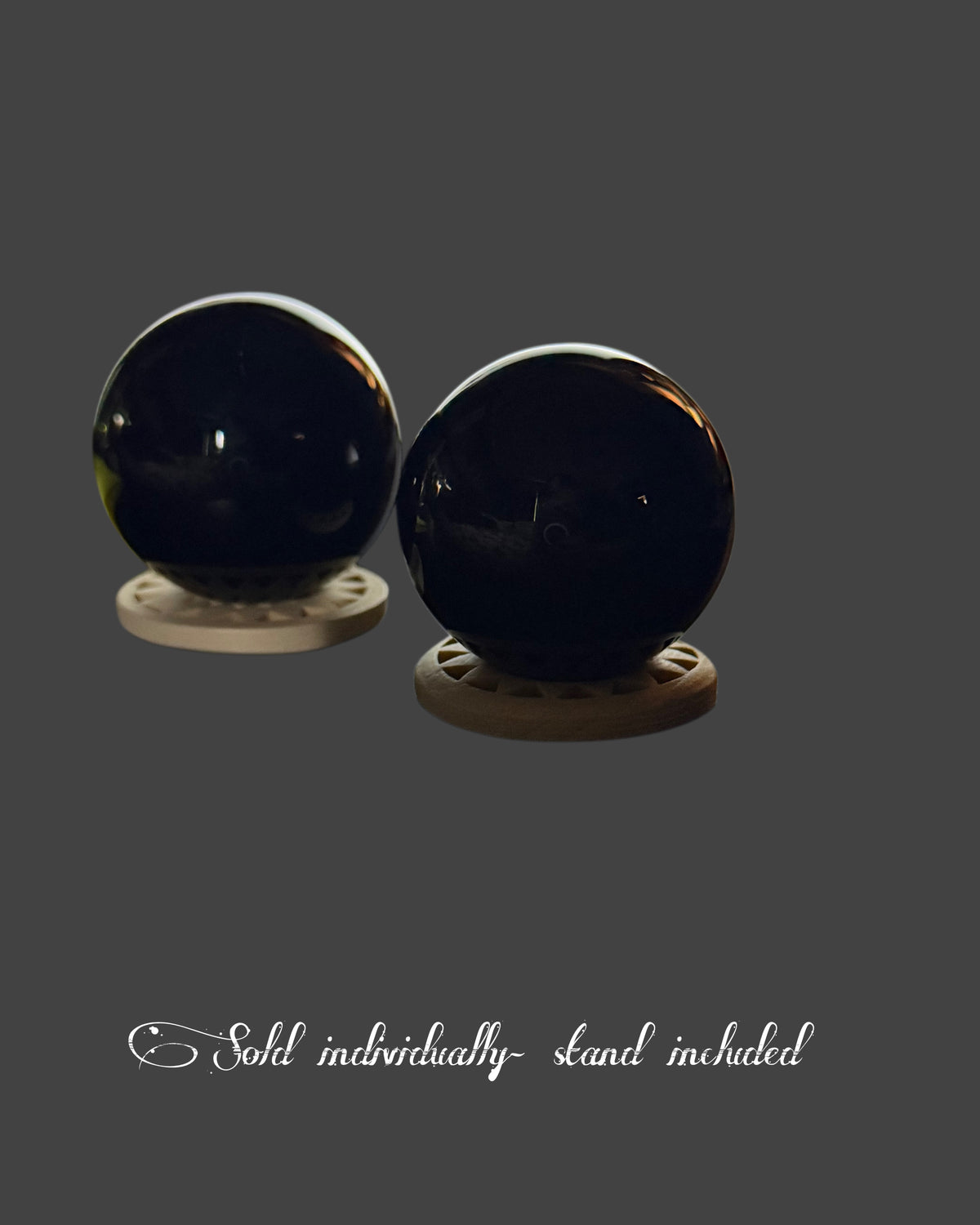 Black Obsidian Sphere - 40 mm