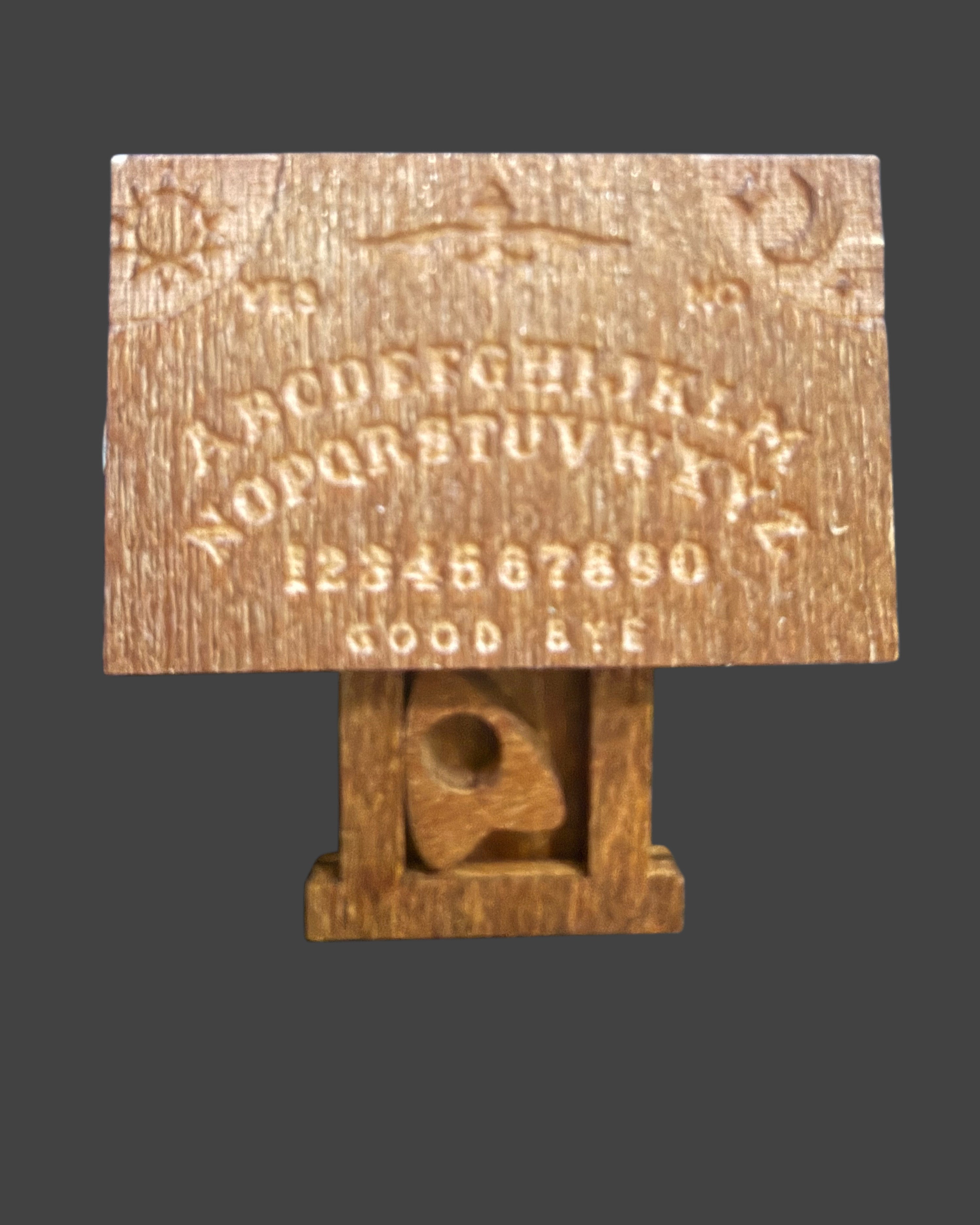 Mini Wooden Spirit Board
