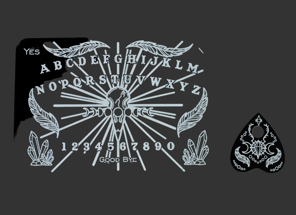 Black Crow & Crystal Spirit Board