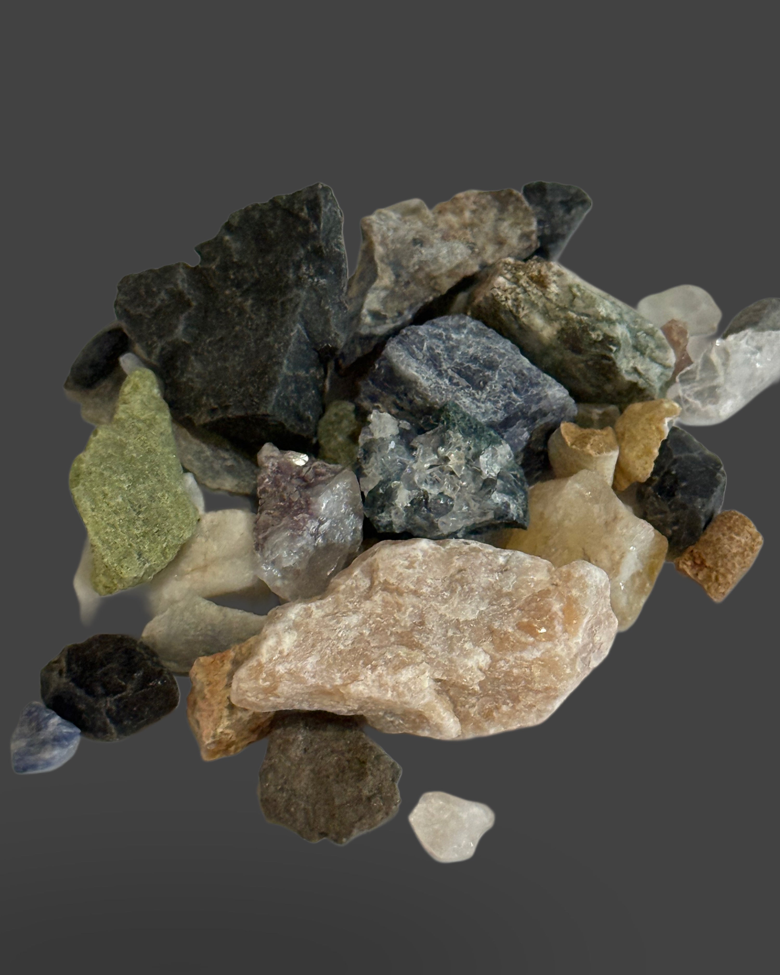 Raw Crystal Discovery Set - 3oz Assorted Stones Intuitively Selected