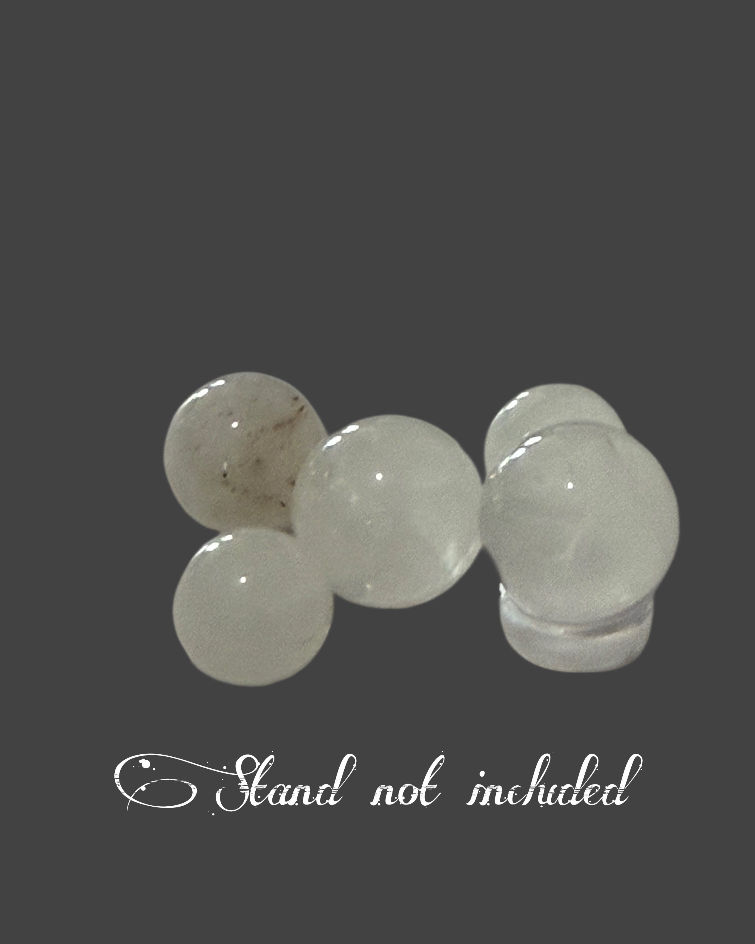 Clear Quartz Mini Sphere Set -1.5oz