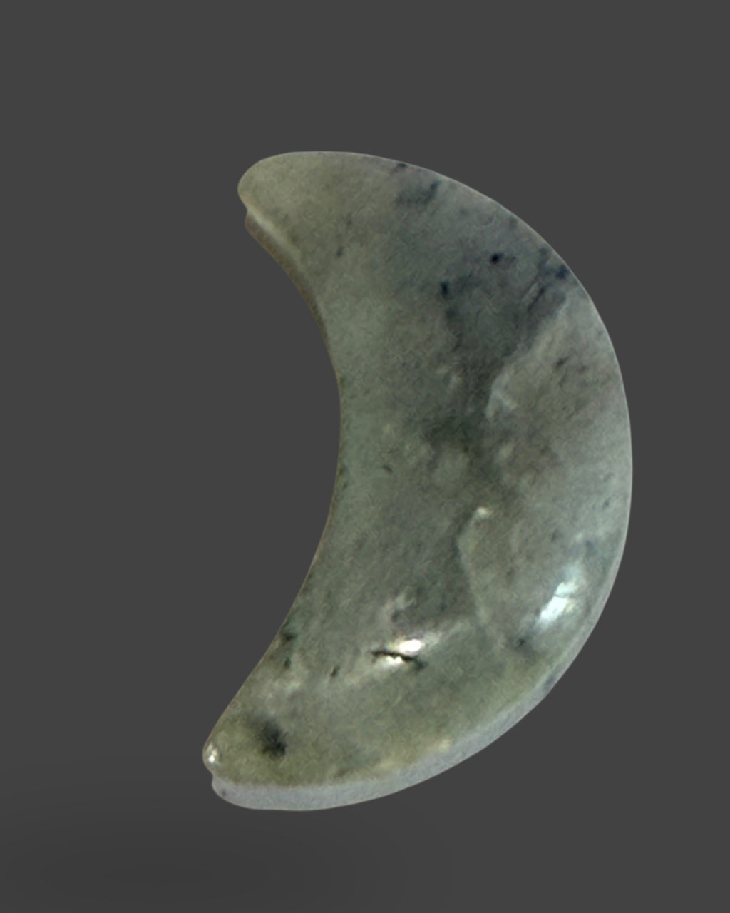 Labradorite Crescent Moon - 1" Mini Carving