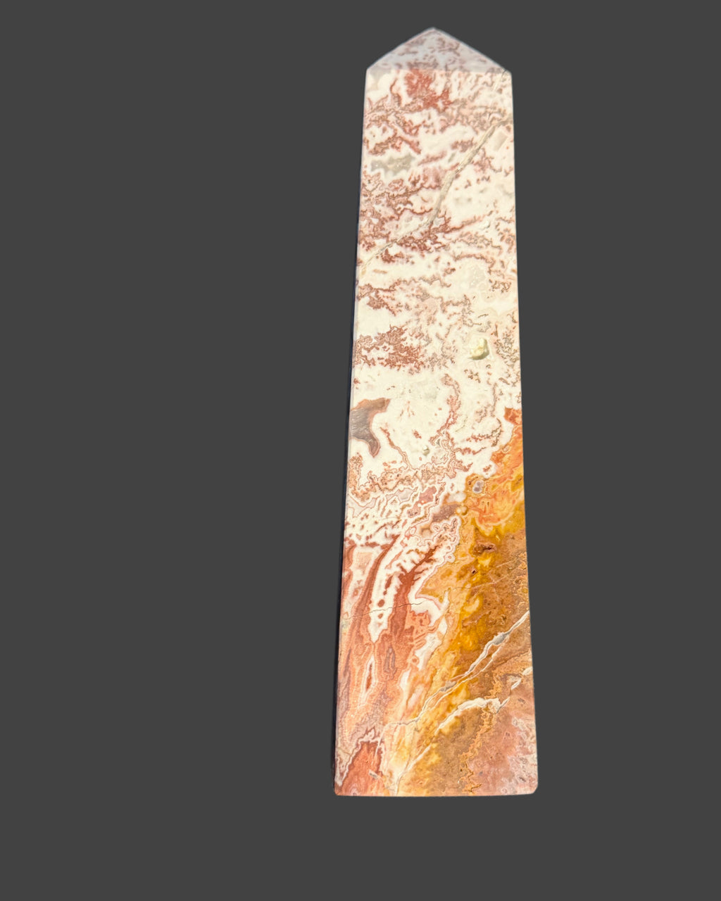 Crazy Lace Agate Tower