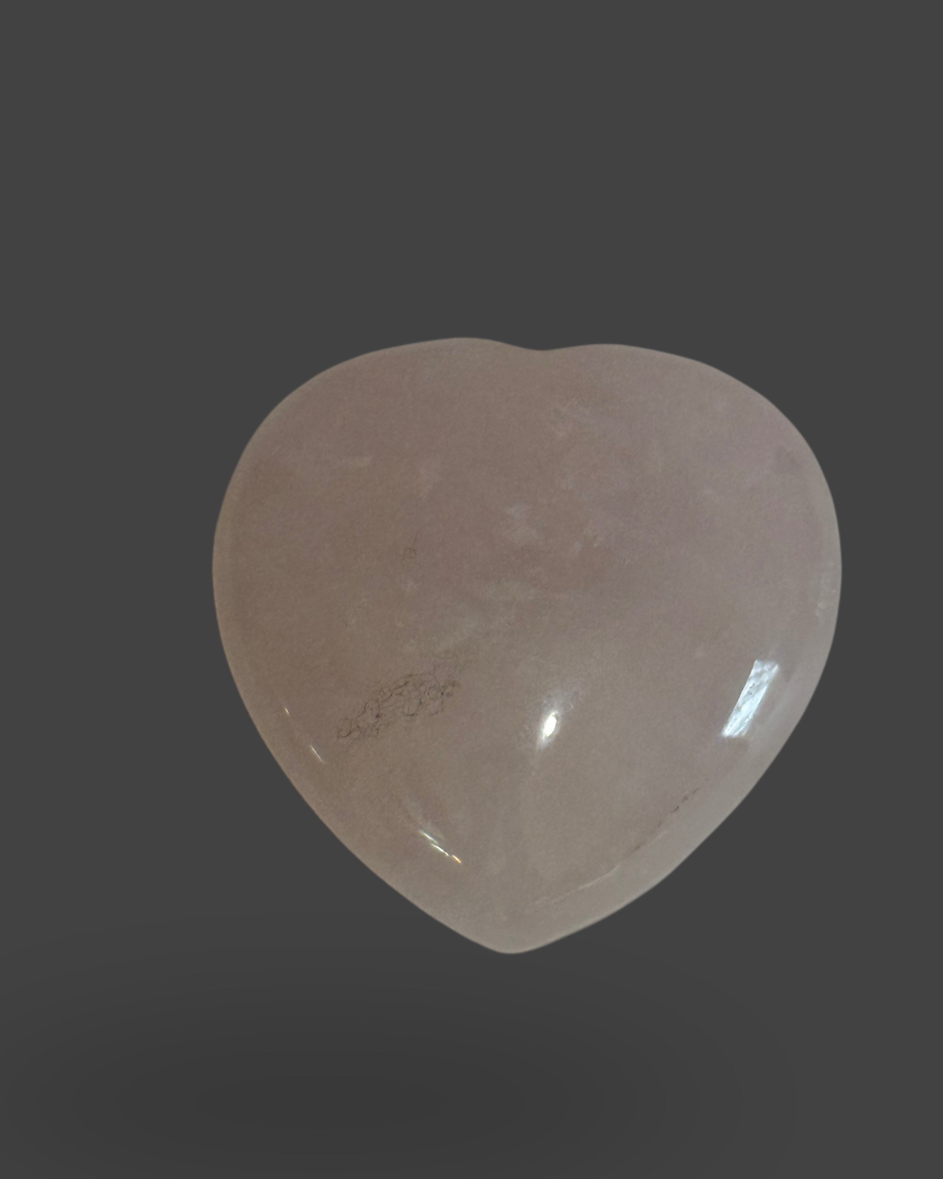 Rose Quartz Heart - 2 Inches
