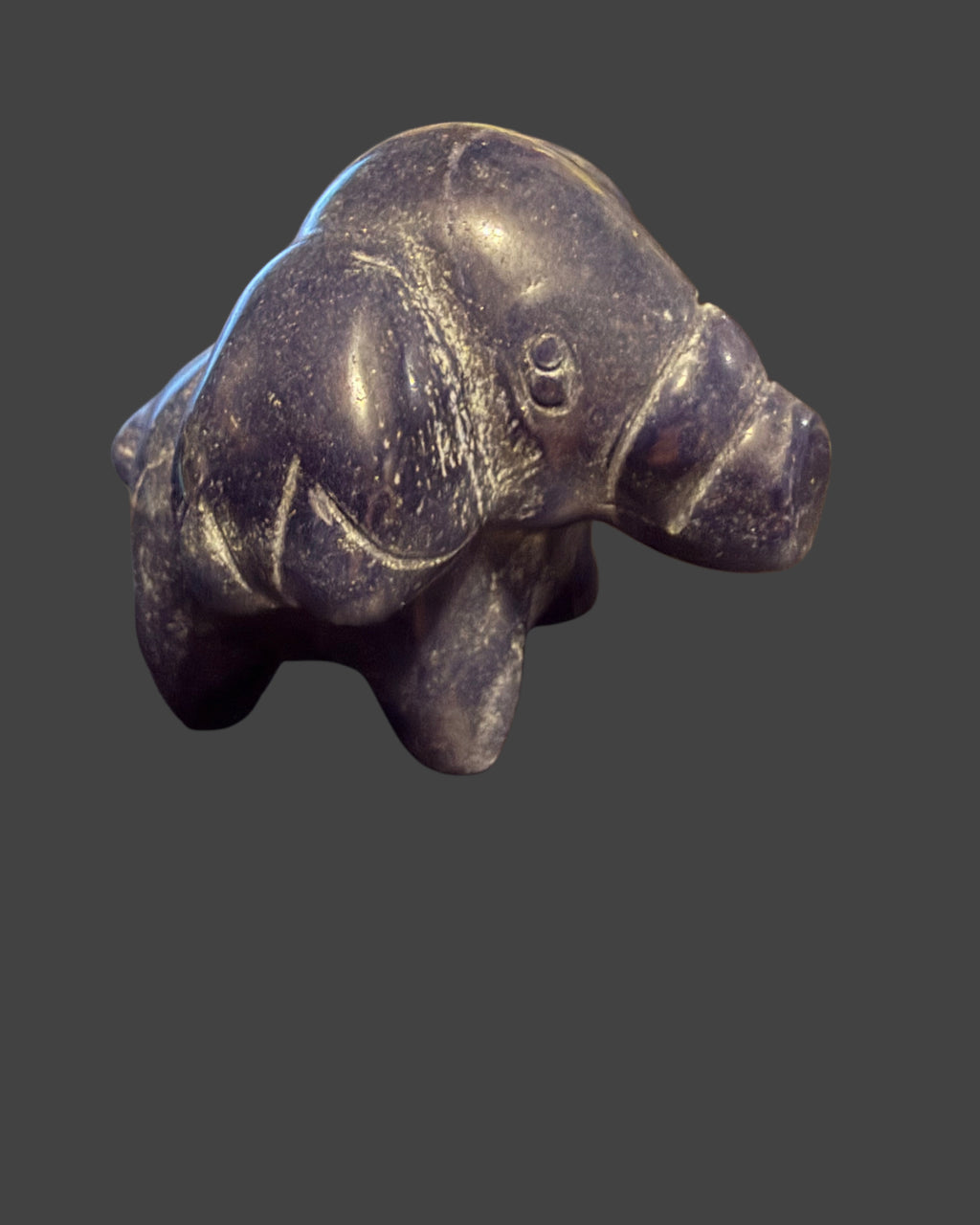 Blue Aventurine Elephant