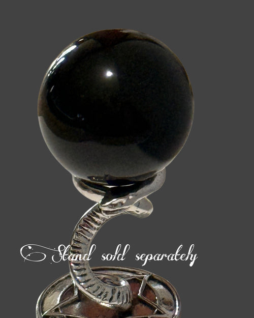 Black Obsidian Sphere - 40 mm