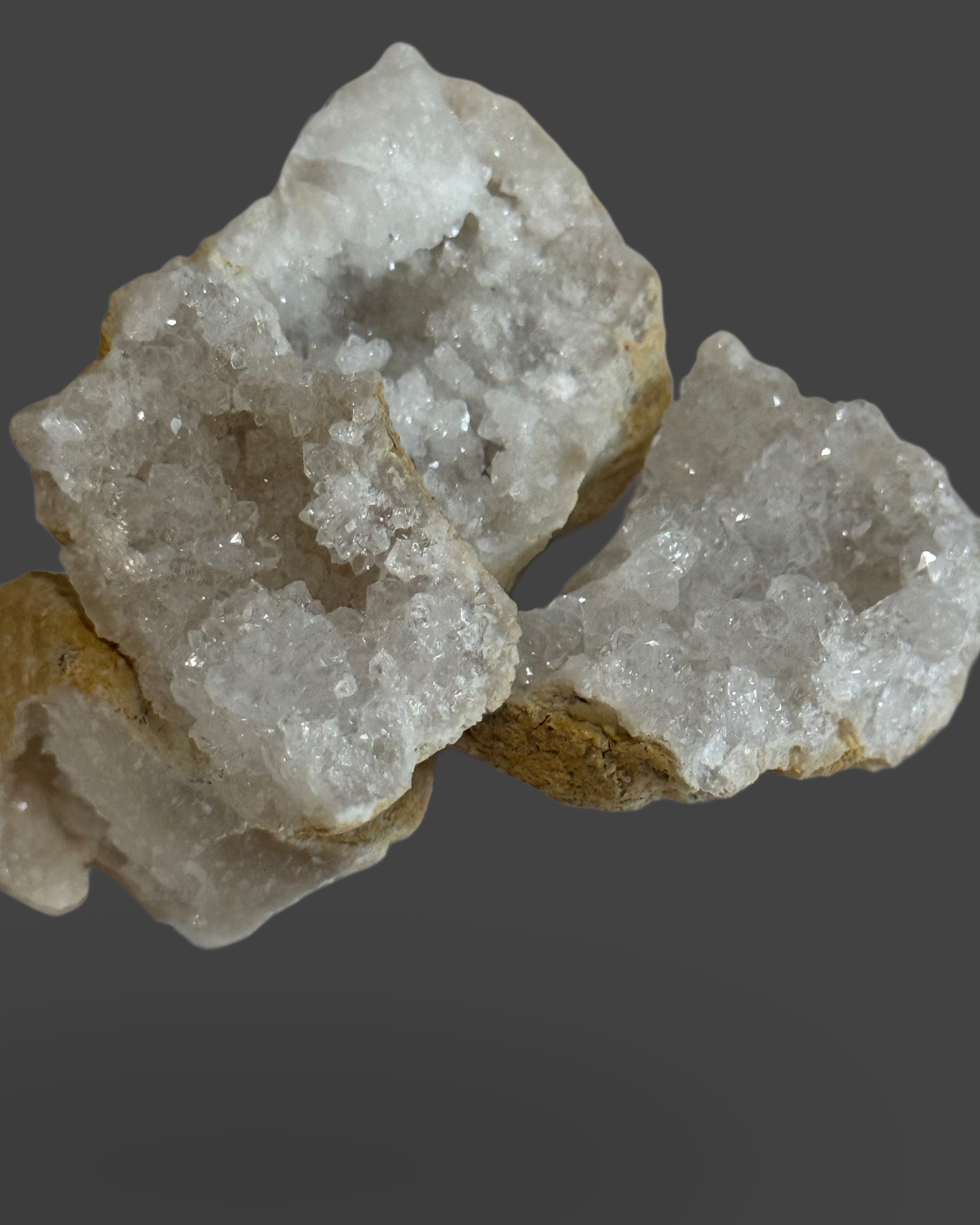 Raw Geode Chunk Set- 3oz