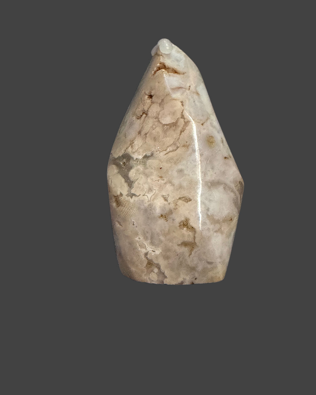Flower Agate Flame - 3 Inches