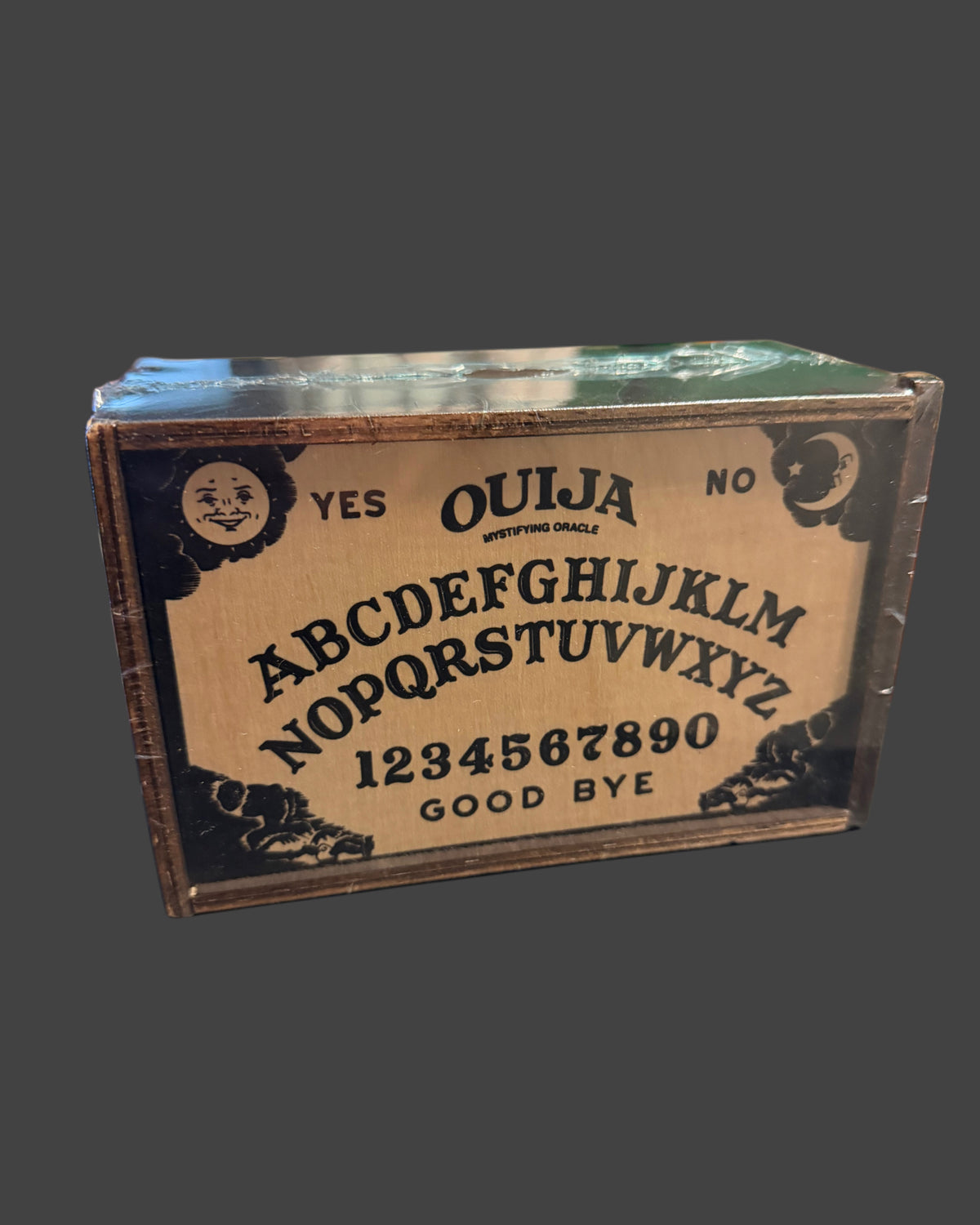 Wooden Trinket Box - Spirit Board Design
