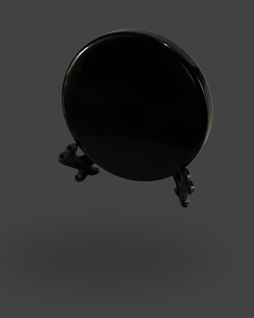 Black Obsidian Scrying Mirror