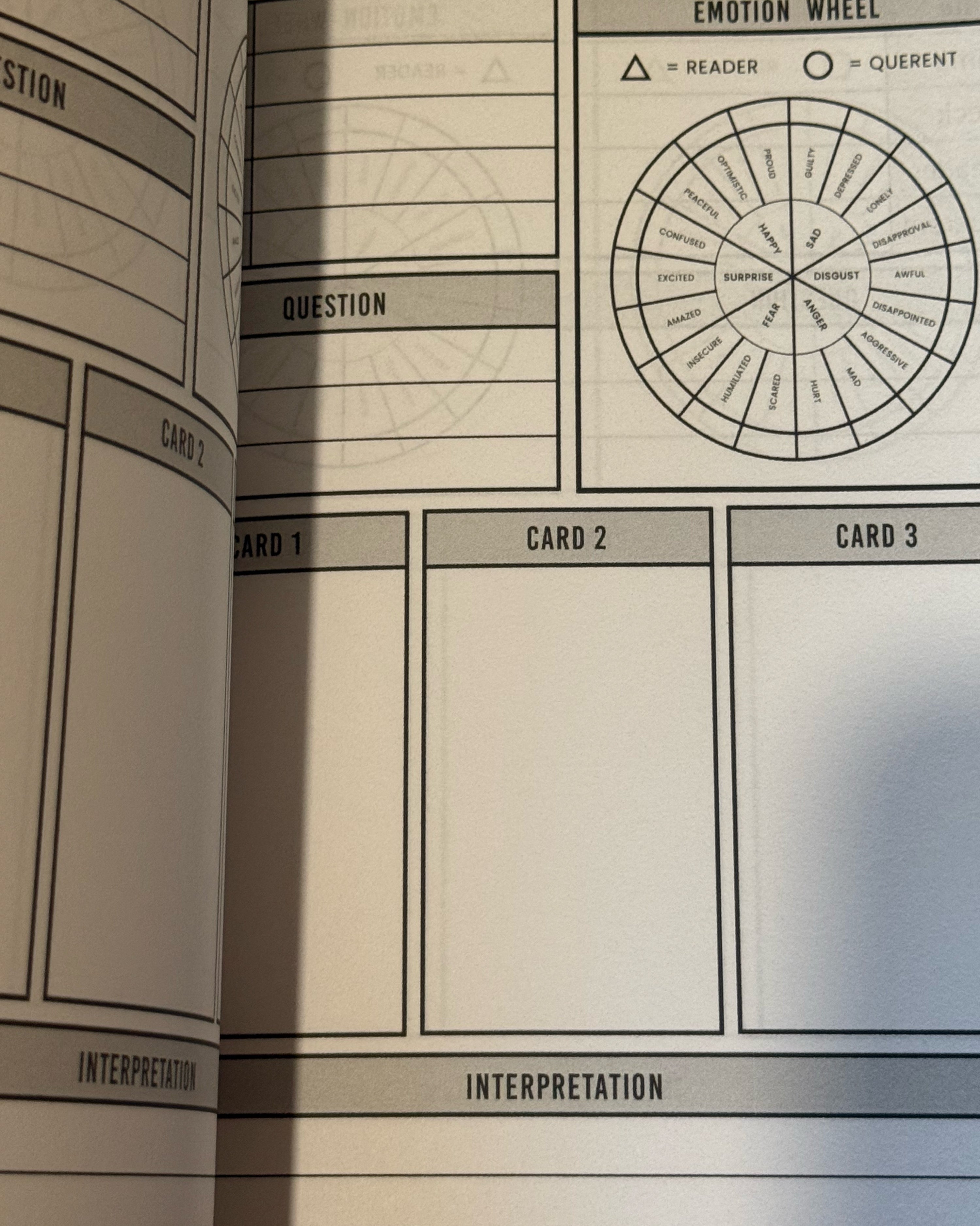 Tarot Card Journal