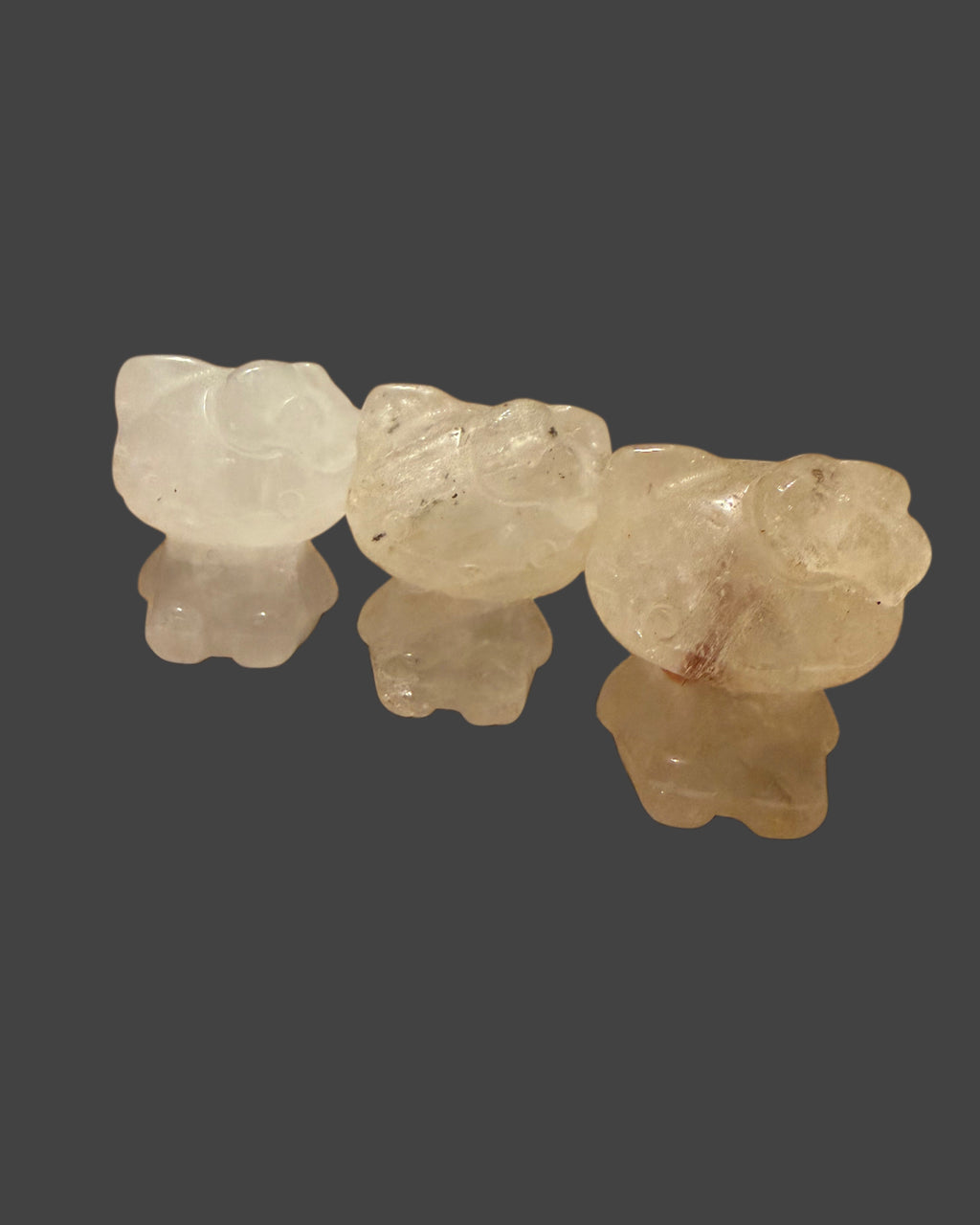 Clear Quartz Mini Kitty