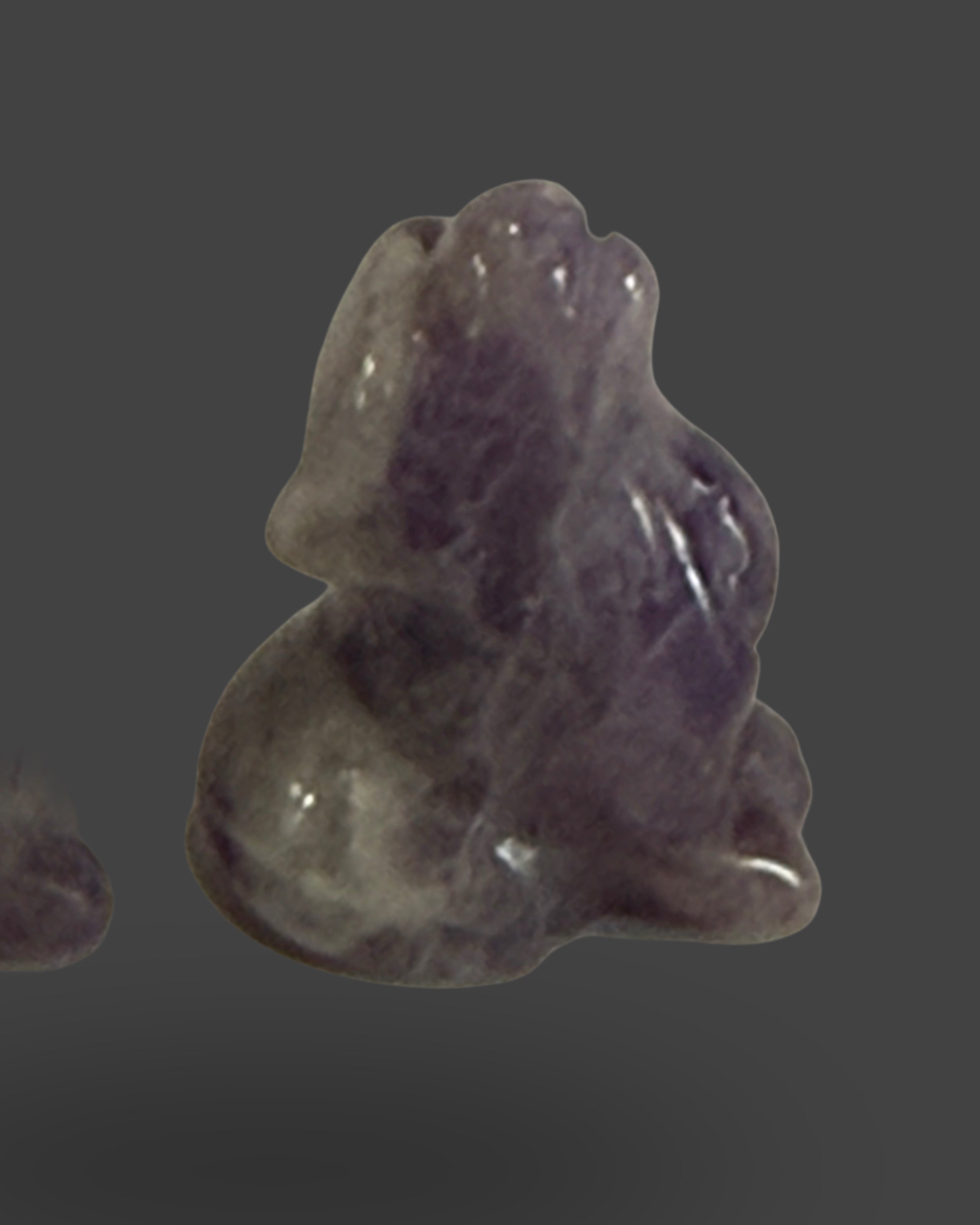 1" Natural Crystal Wolf