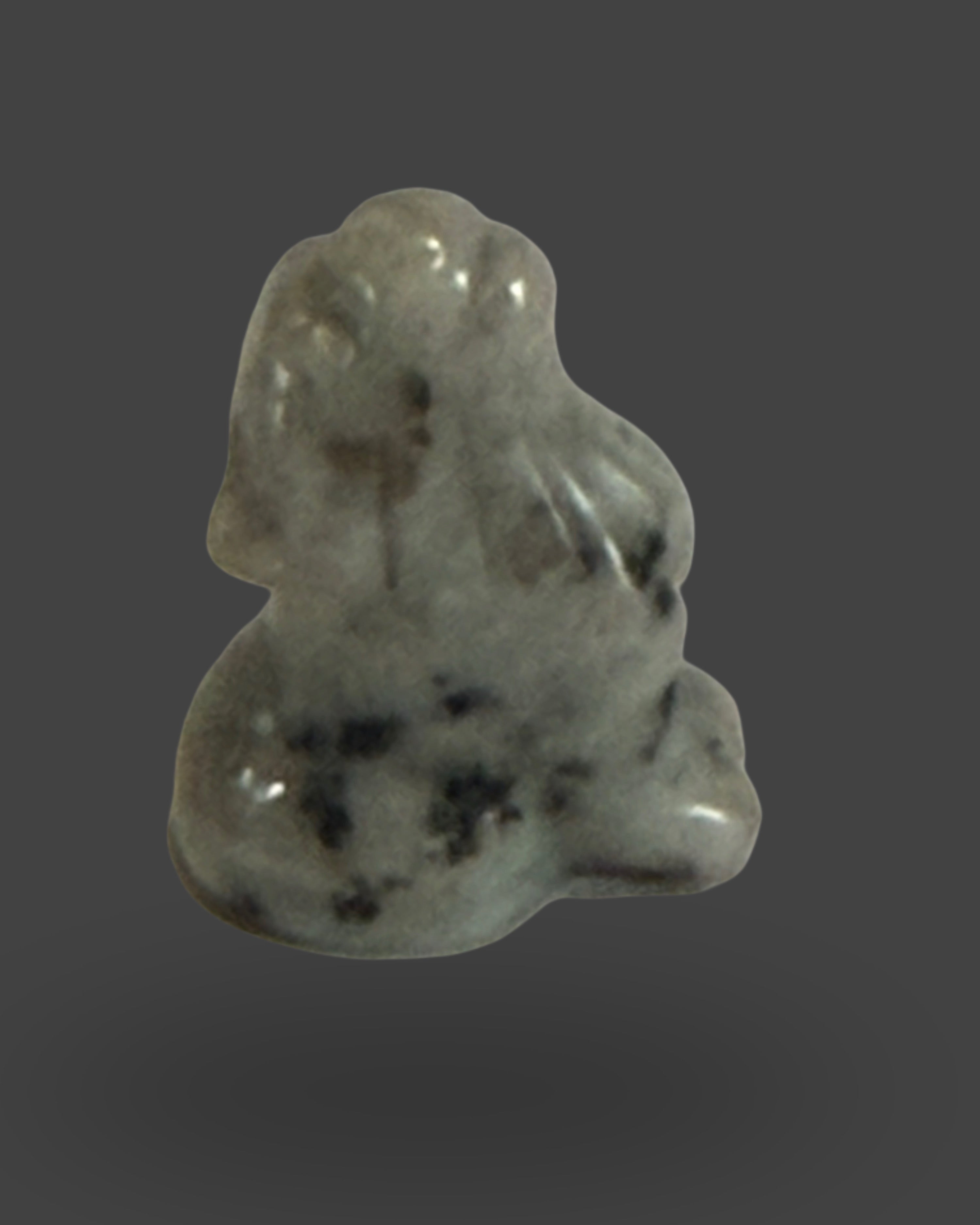1" Natural Crystal Wolf