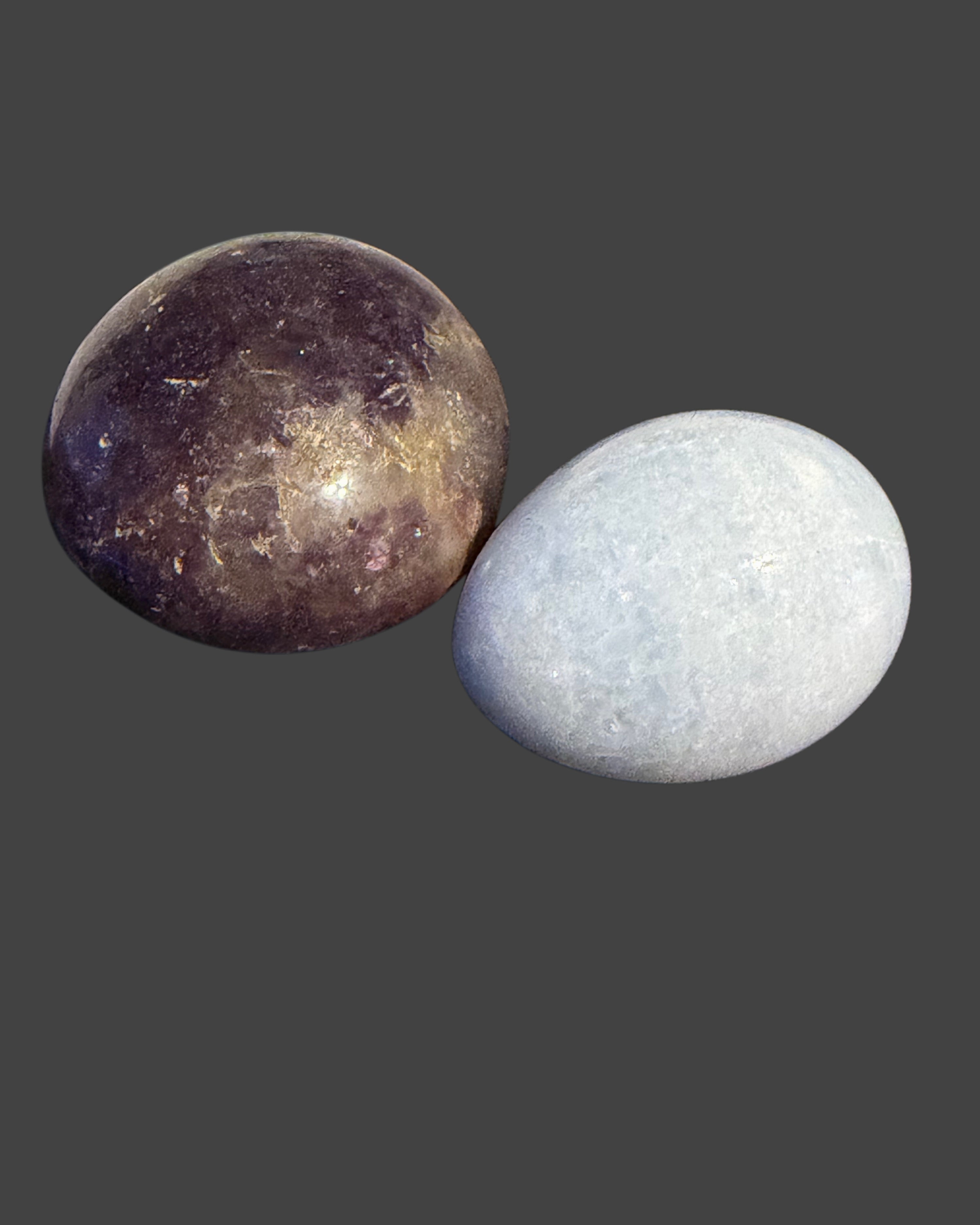 Calm Crystal Bundle | Lepidolite & Blue Calcite